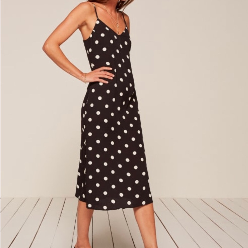 Reformation Polka Dot Dress